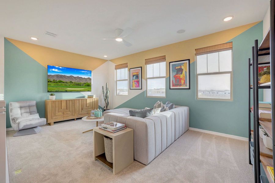 Representative furnished interior of a home built from the Lagoon by Mattamy Homes in Tyler Ranch, Buckeye (Image 35). Representative furnished interior of a home built from the Lagoon by Mattamy Homes in Tyler Ranch, Buckeye (Image 35).