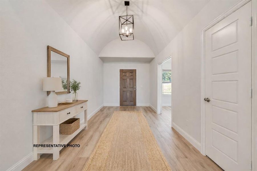 Furnished interior view inside a new home in , Springtown (Image 11).