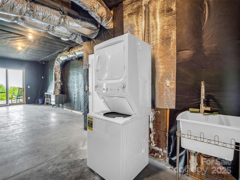 Furnished interior view inside a new home in , Mill Spring (Image 28).