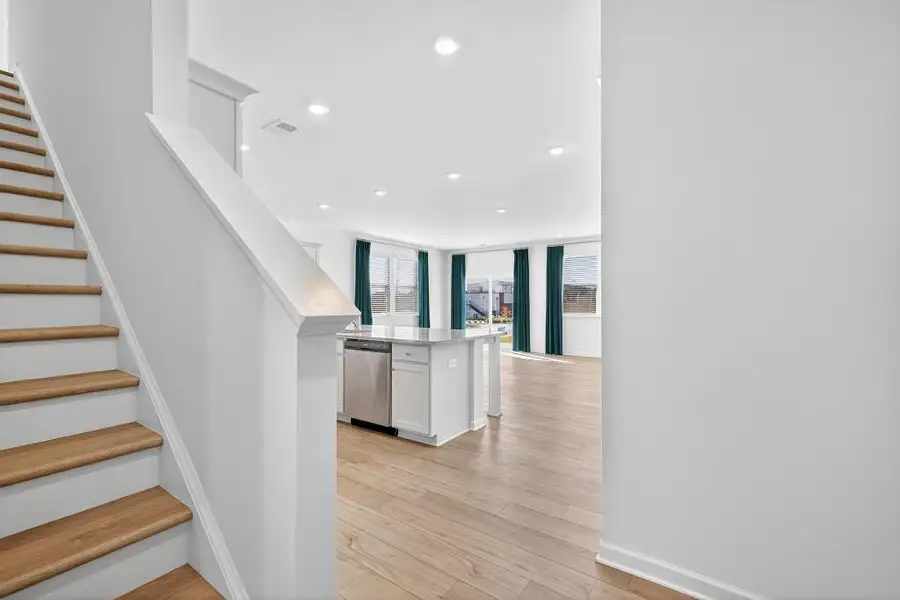 Furnished interior view inside a new home in , Winder (Image 10).