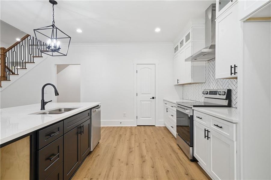 Furnished interior view inside a new home in , Rydal (Image 14).