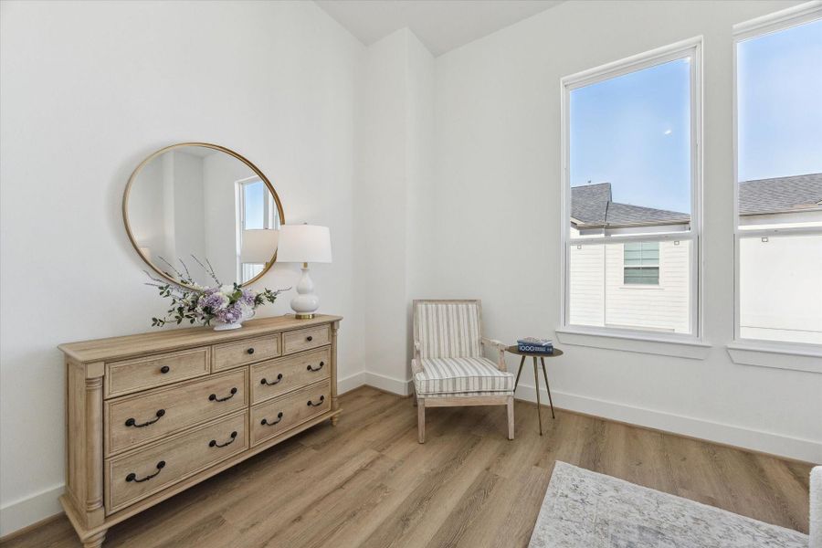 Furnished interior view inside a new home in Upland Estates, Houston (Image 16).