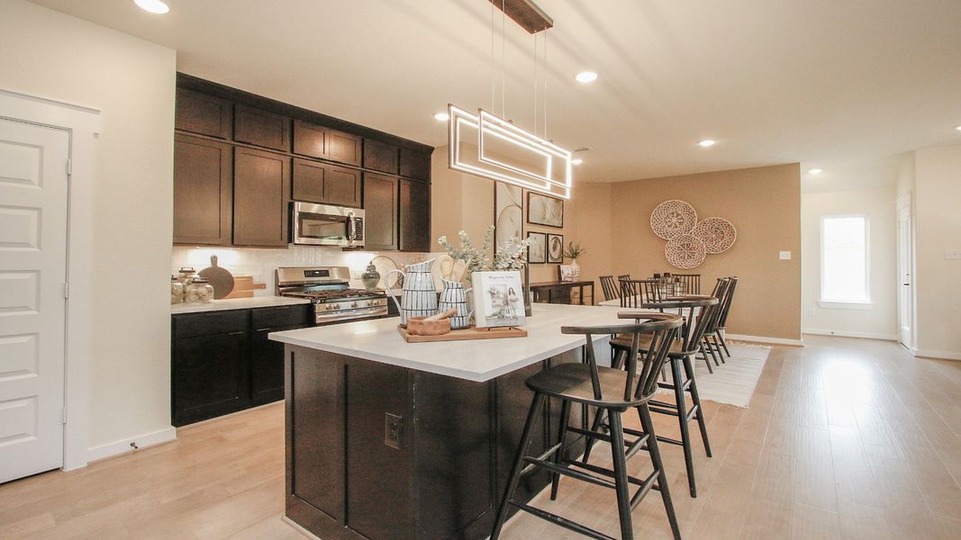 Furnished interior view inside a new home in Colony at Pinehurst, Pinehurst (Image 11).