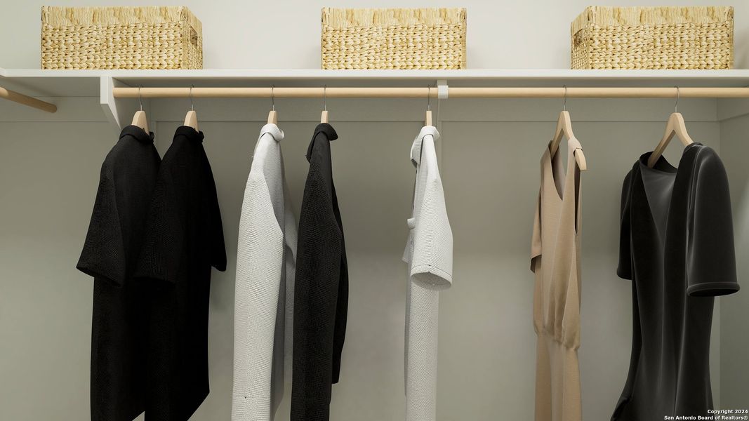 Close-up of interior finishes inside a home in Rose Valley, Converse (Image 17).