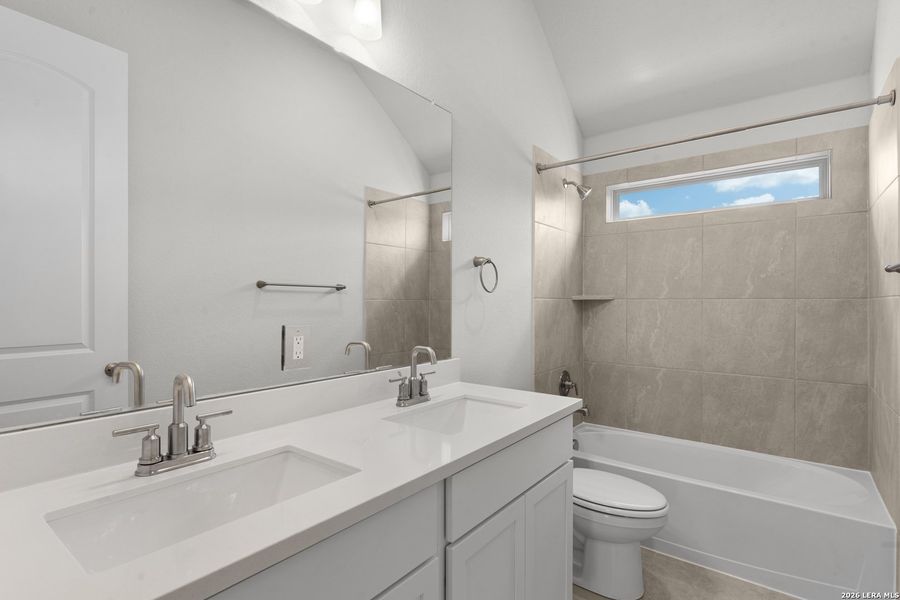 Furnished interior view inside a new home in The Crossvine, Schertz (Image 6).