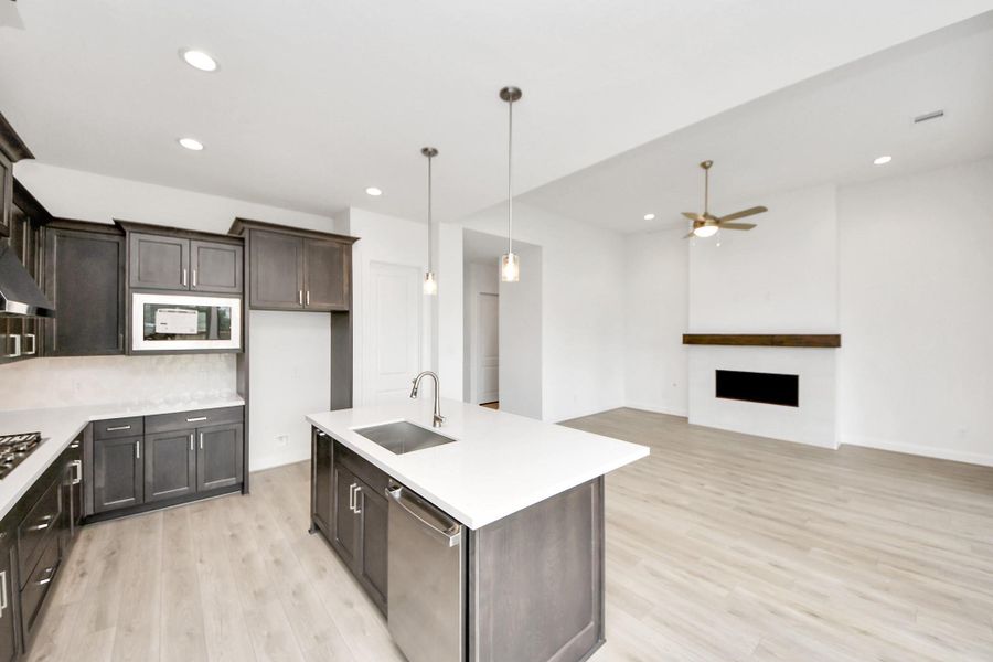 Furnished interior view inside a new home in Marvida, Cypress (Image 7). Furnished interior view inside a new home in Marvida, Cypress (Image 7).