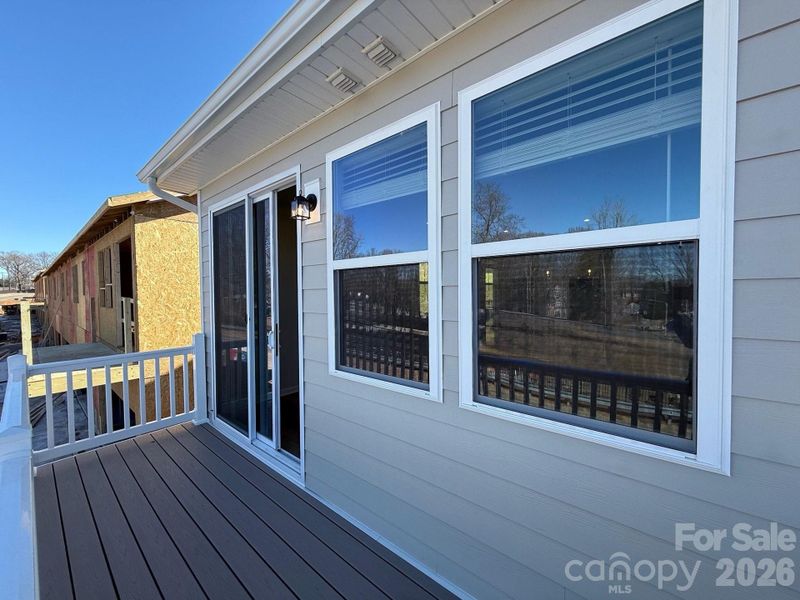 Exterior details and patio area of a home in Westfall, Gastonia (Image 3).
