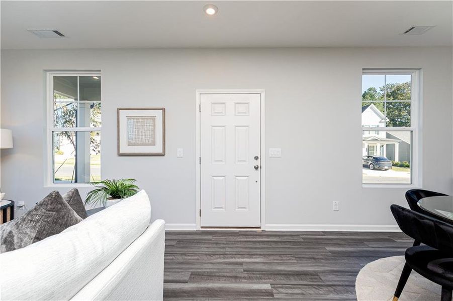 Furnished interior view inside a new home in Madison at Buice Lake, Acworth (Image 19).