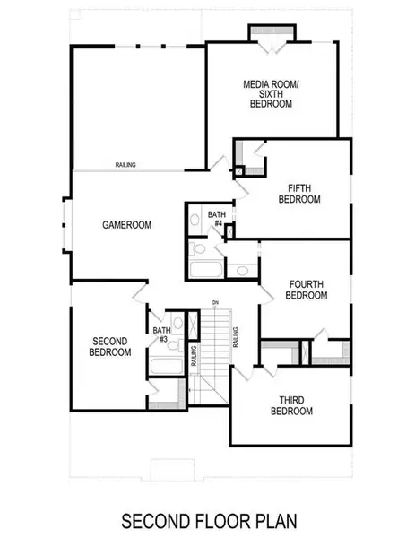 Anatole R Second Floor Plan