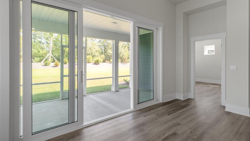 Spacious, unfurnished interior of a new home in The Haven at Indigo Preserve, Leland (Image 15).