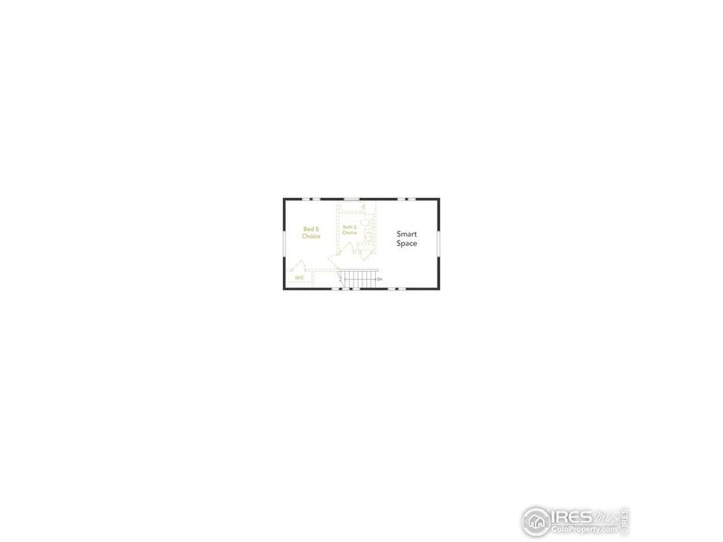 2D floor plan layout of this home in , Johnstown, CO (Image 3).