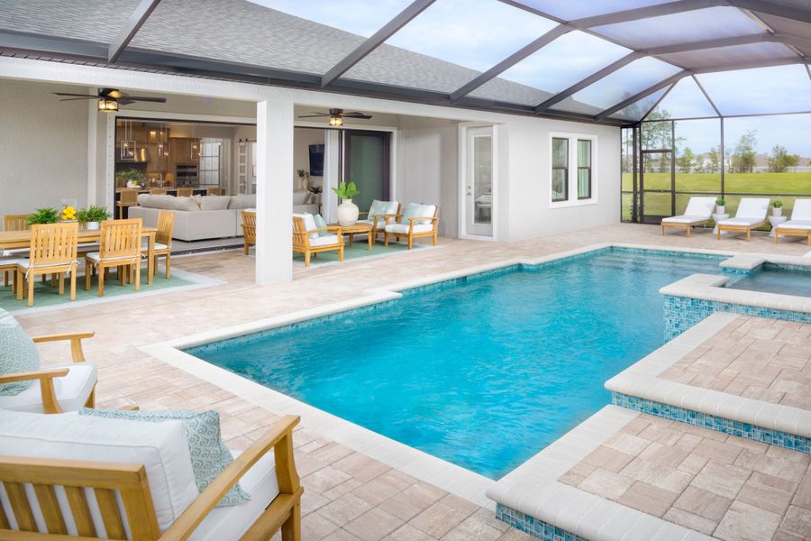 Pool and Lanai - Hyde Park III at Caldera:Pool and Lanai - Hyde Park III at Caldera Pool and Lanai - Hyde Park III at Caldera:Pool and Lanai - Hyde Park III at Caldera