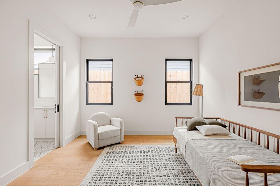 Furnished interior view inside a new home in , Austin (Image 34).