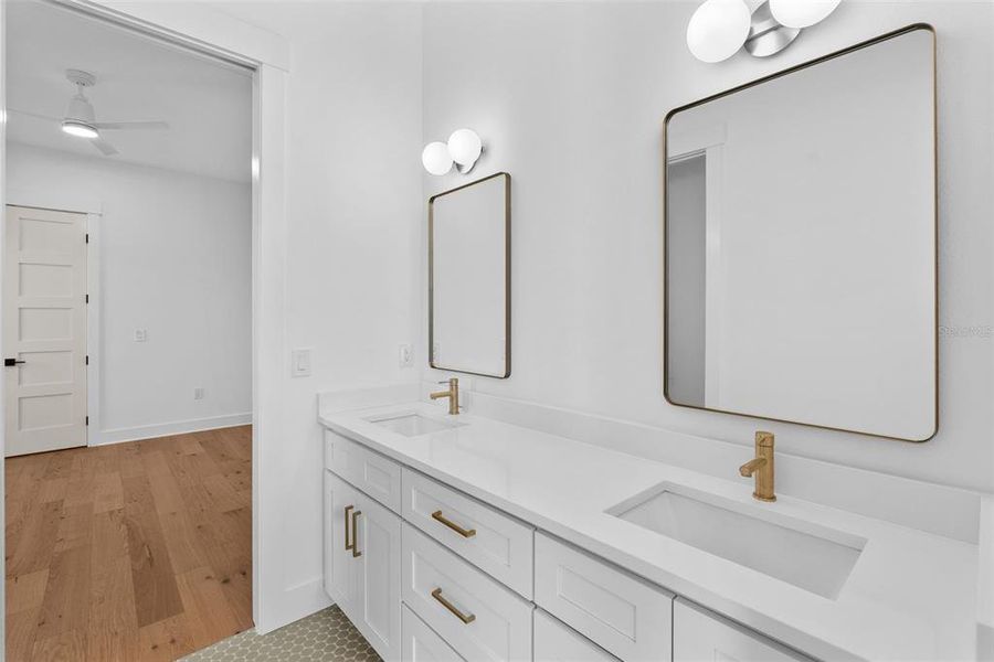 Furnished interior view inside a new home in , Tampa (Image 25). Furnished interior view inside a new home in , Tampa (Image 25).