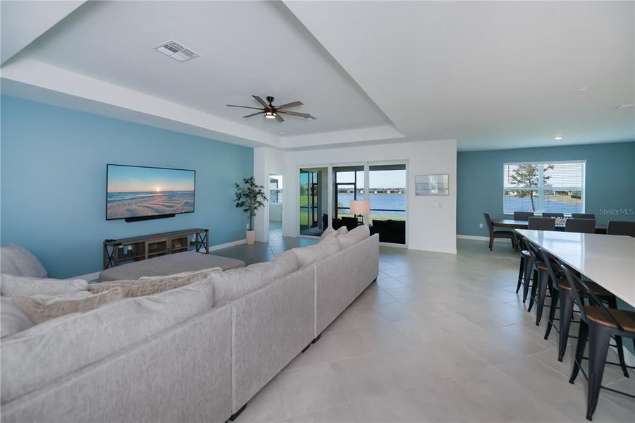 Furnished interior view inside a new home in , Englewood (Image 14).