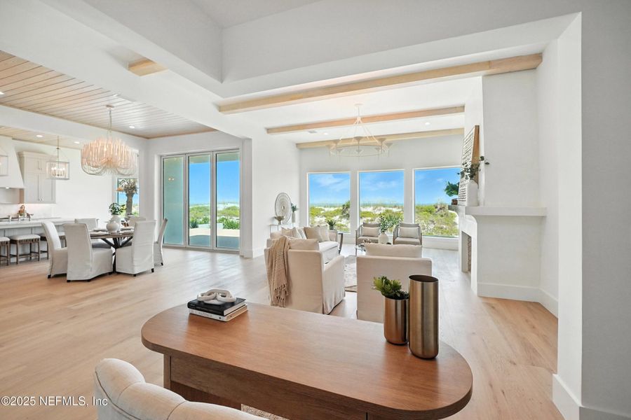 Furnished interior view inside a new home in , Neptune Beach (Image 12).