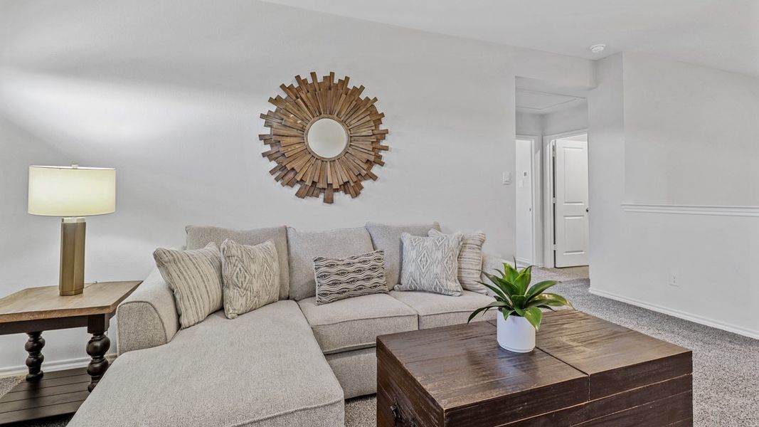 Furnished interior view inside a new home in The Reserve at Timber Creek, Lindale (Image 26).