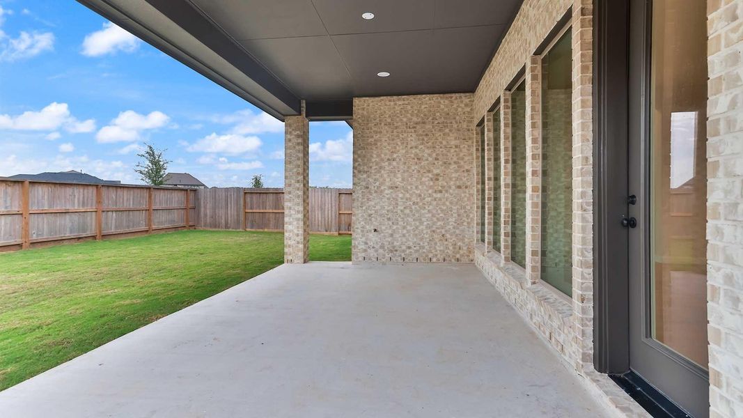 Exterior details and patio area of a home in Candela, Richmond (Image 3). Exterior details and patio area of a home in Candela, Richmond (Image 3).