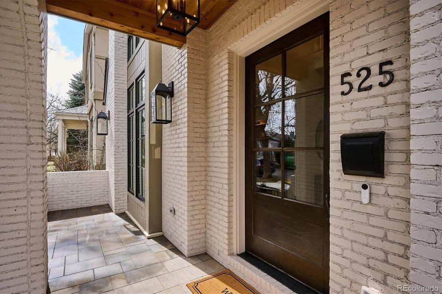 Exterior details and patio area of a home in , Denver (Image 3).