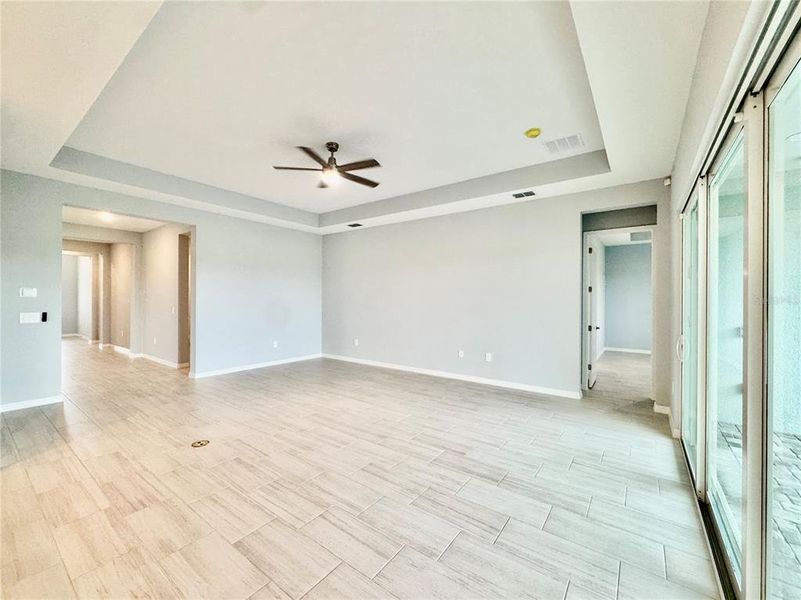 Spacious, unfurnished interior of a new home in Calusa Country Club, Lakewood Ranch (Image 23). Spacious, unfurnished interior of a new home in Calusa Country Club, Lakewood Ranch (Image 23).