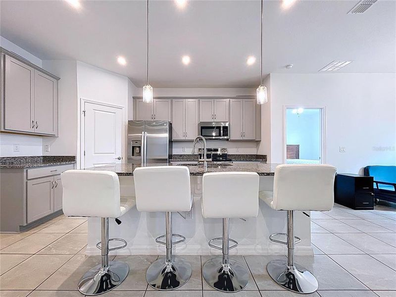 Furnished interior view inside a new home in Covered Bridge at Liberty Bluff, Haines City (Image 8).