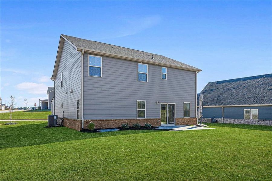 Exterior details and patio area of a home in Southern Hills, McDonough (Image 30).