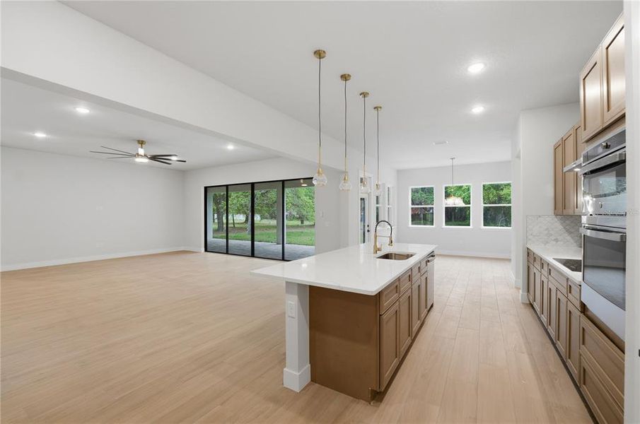 Furnished interior view inside a new home in , Kissimmee (Image 18).