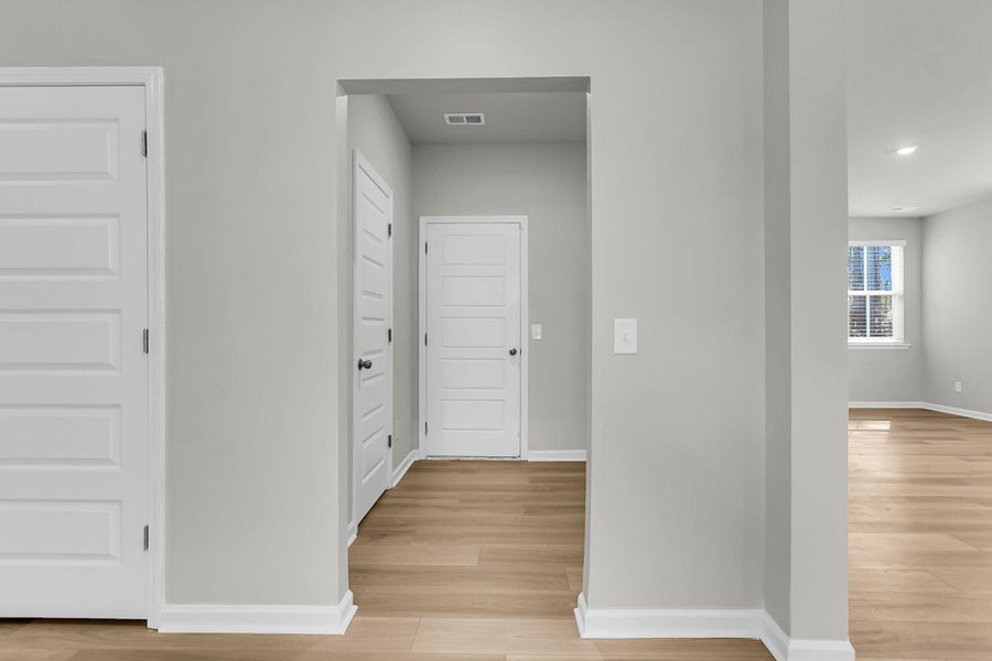 Spacious, unfurnished interior of a new home in Limehouse Village: Arbor Series, Summerville (Image 51).