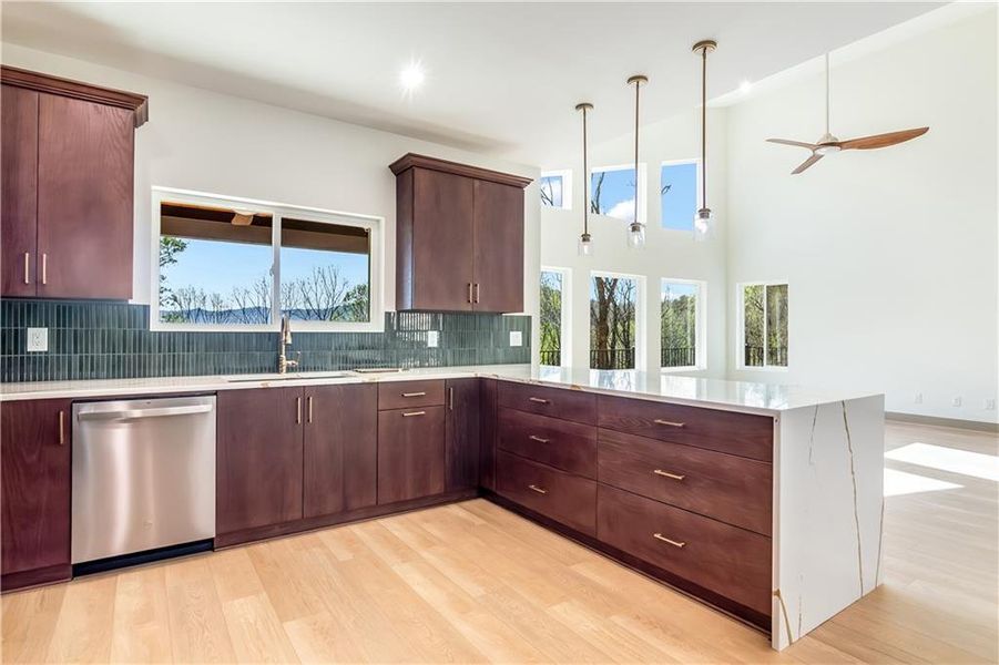 Furnished interior view inside a new home in , Ellijay (Image 10).