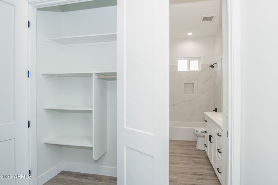 Hall Closet & Guest Bath