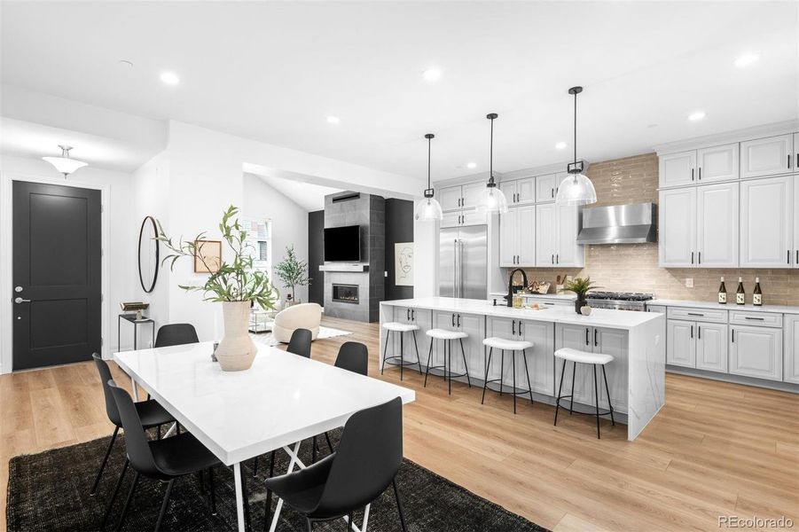 Furnished interior view inside a new home in , Louisville (Image 4).