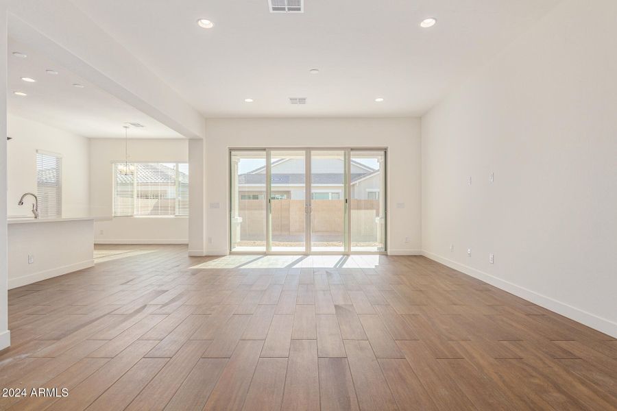 Great Room w/Multi-Slide Patio Door