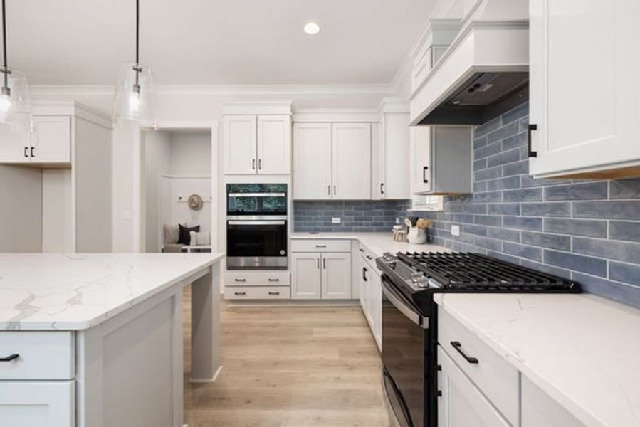 Representative furnished interior of a home built from the Kemp by True Homes in Wheatfield Estates, Statesville (Image 6).