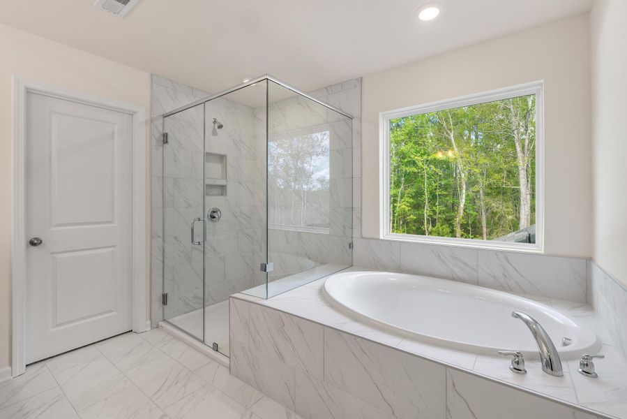 Furnished interior view inside a new home in Parker's Preserve, Ridgeville (Image 15).