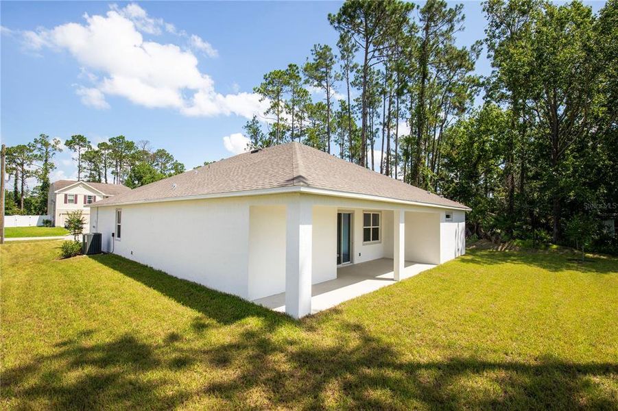 Large Landscaped Yard
