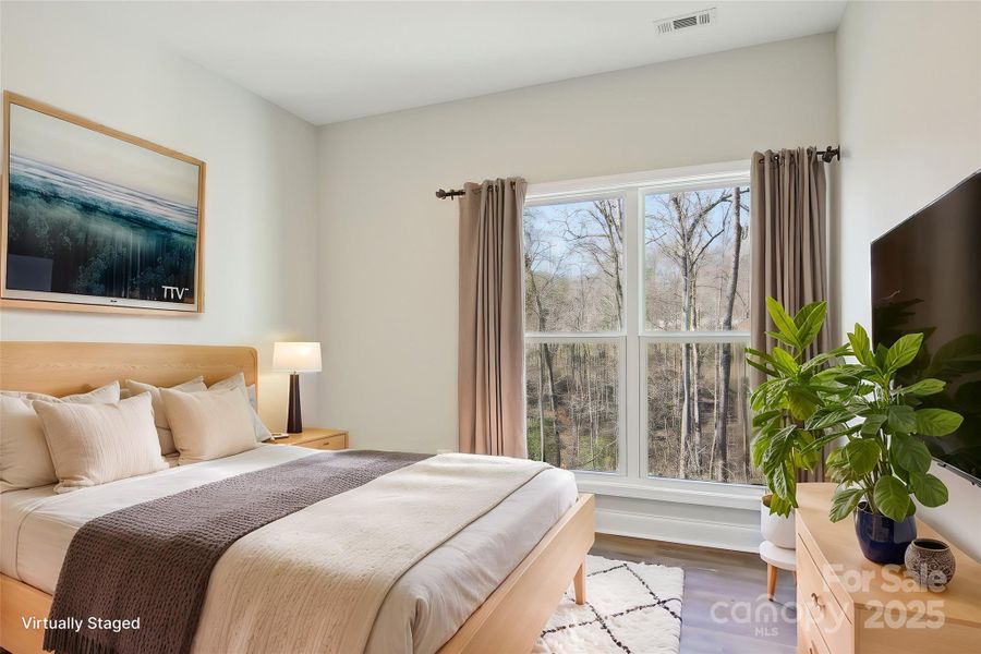 Furnished interior view inside a new home in , Bryson City (Image 32).