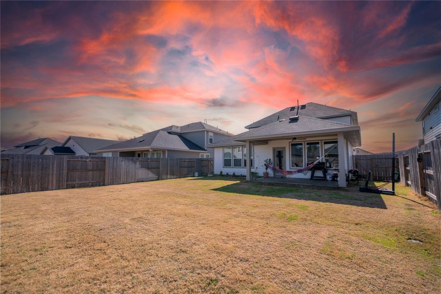 Exterior details and patio area of a home in Mason Woods, Cypress (Image 4). Exterior details and patio area of a home in Mason Woods, Cypress (Image 4).