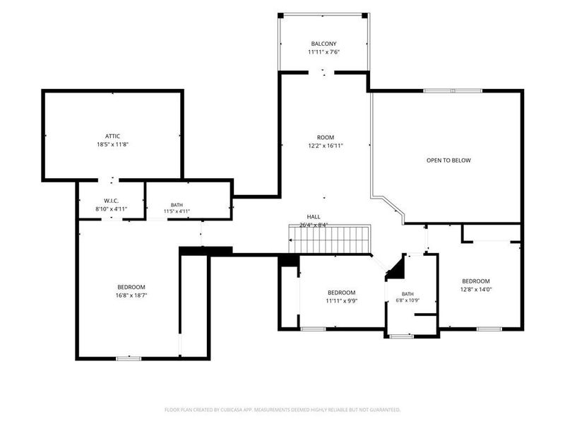 2D floor plan layout of this home in , Cornelia, GA (Image 5).