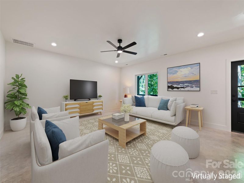 Furnished interior view inside a new home in , Clyde (Image 11).