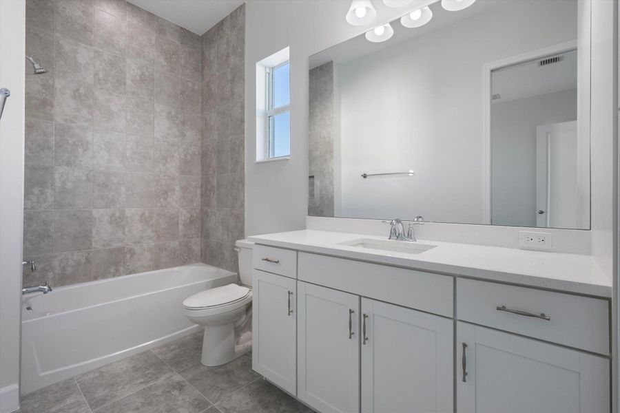 Furnished interior view inside a new home in , Westlake (Image 9). Furnished interior view inside a new home in , Westlake (Image 9).