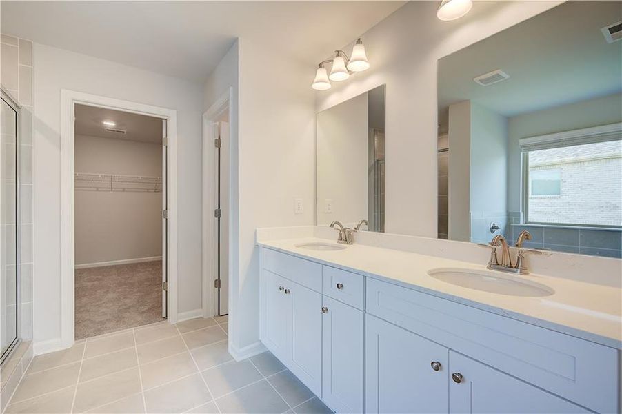 Furnished interior view inside a new home in Adagio, Dacula (Image 11).
