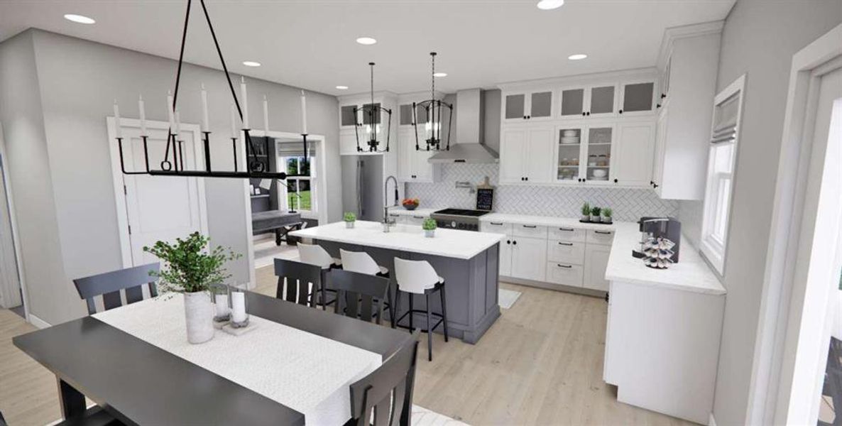 Furnished interior view inside a new home in , Carrollton (Image 17).
