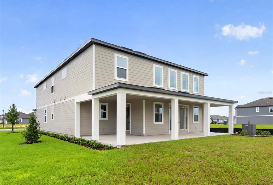 Exterior details and patio area of a home in Trailside, Mount Dora (Image 18).