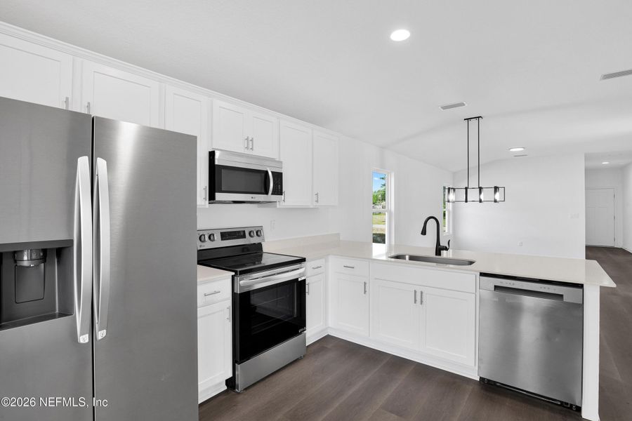 Furnished interior view inside a new home in , East Palatka (Image 8). Furnished interior view inside a new home in , East Palatka (Image 8).