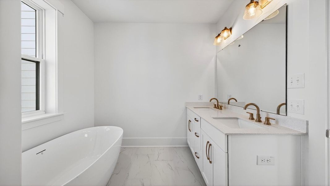 Furnished interior view inside a new home in Grants Court, Charleston (Image 10).