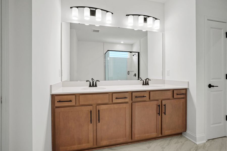 Furnished interior view inside a new home in Carolina Riverside, Belmont (Image 5).