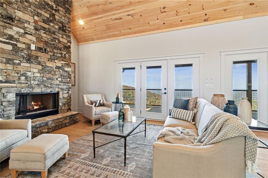 Furnished interior view inside a new home in , Jasper (Image 5).