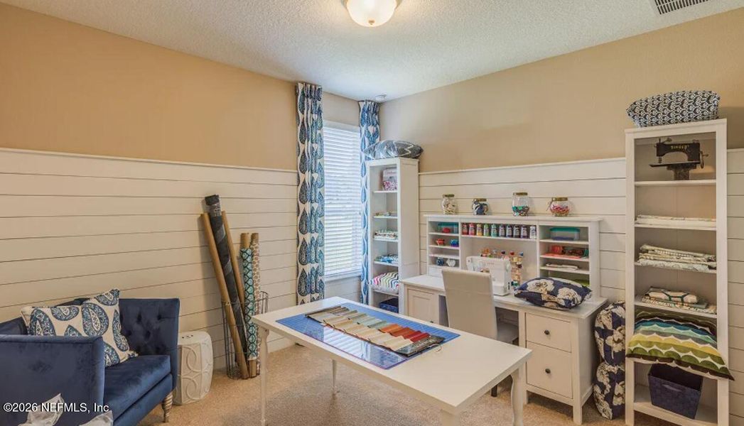 Furnished interior view inside a new home in Silver Falls Single Family at SilverLeaf, St. Augustine (Image 6).