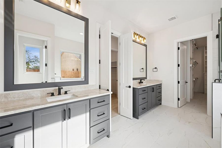 Furnished interior view inside a new home in , Roanoke (Image 32).