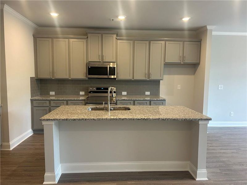 Furnished interior view inside a new home in Somerset at Riverbrook, Gainesville (Image 6). Furnished interior view inside a new home in Somerset at Riverbrook, Gainesville (Image 6).